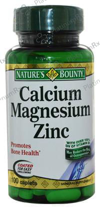 Nature's Bounty Calcium Magnesium Zinc Caplet