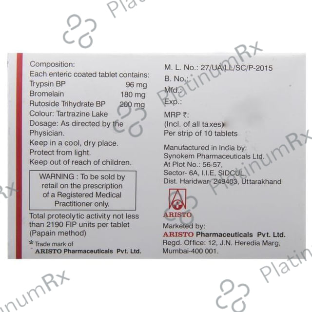 Zymoflam Forte Tablet