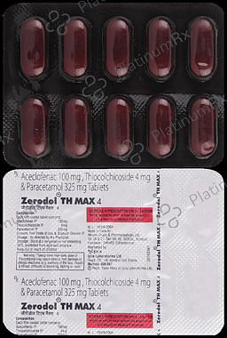 Zerodol TH Max 4/100/325mg Tablet 10s