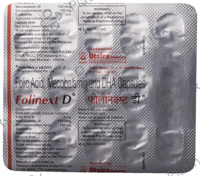 Folinext D Capsule 15s