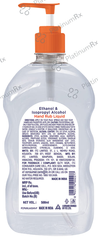 Savlon Hygienic Hand Rub Liquid Hand Sanitizer