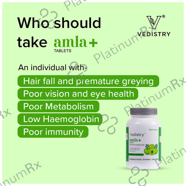 Vedistry Amla+ Tablet