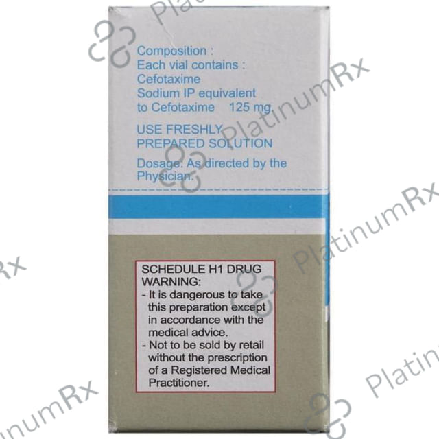 Taxim 125mg Injection 1s