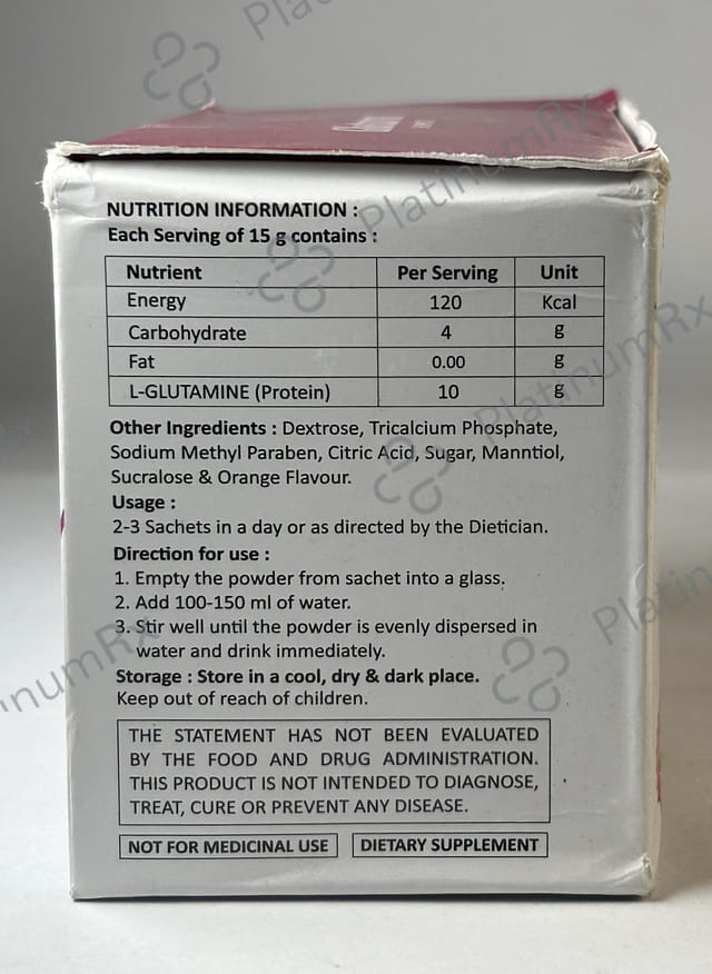 Glutaros Orange Sachet 15gm