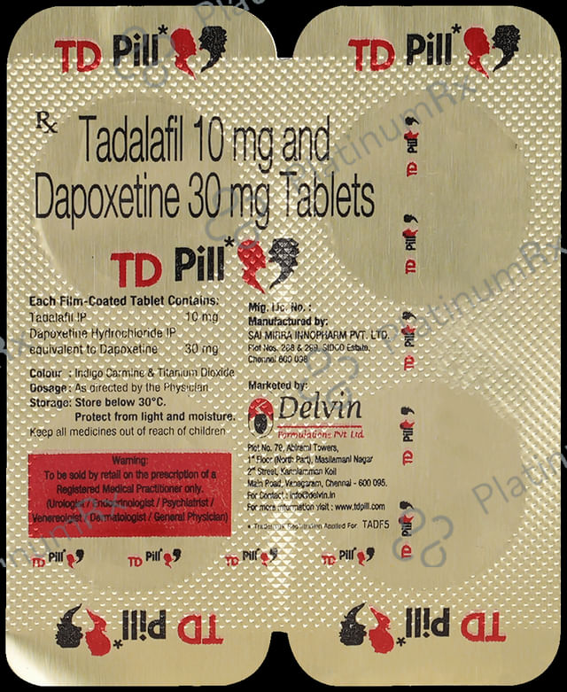 TD Pill Tablet 4s