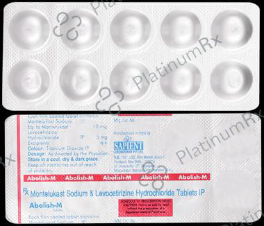Abolish M 5/10mg Tablet 10s