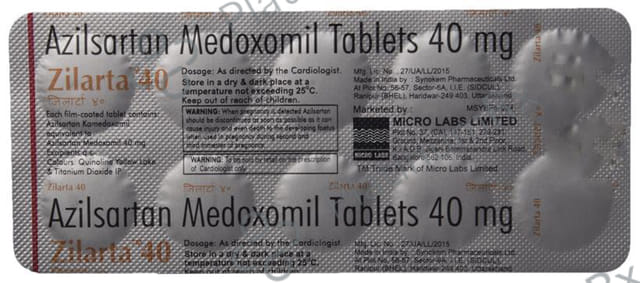 Zilarta 40mg Tablet 10s