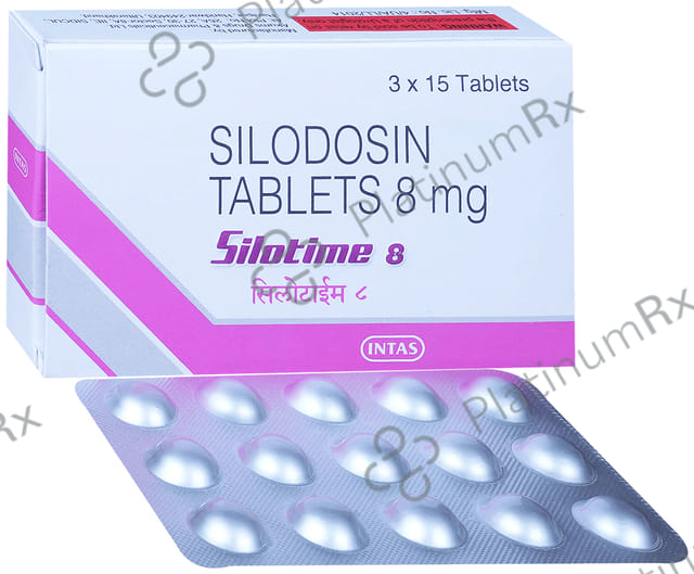 Silotime 8mg Tablet 15s