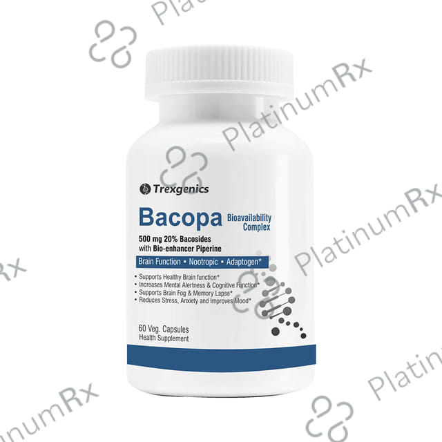 Trexgenics Bacopa Veg Capsule