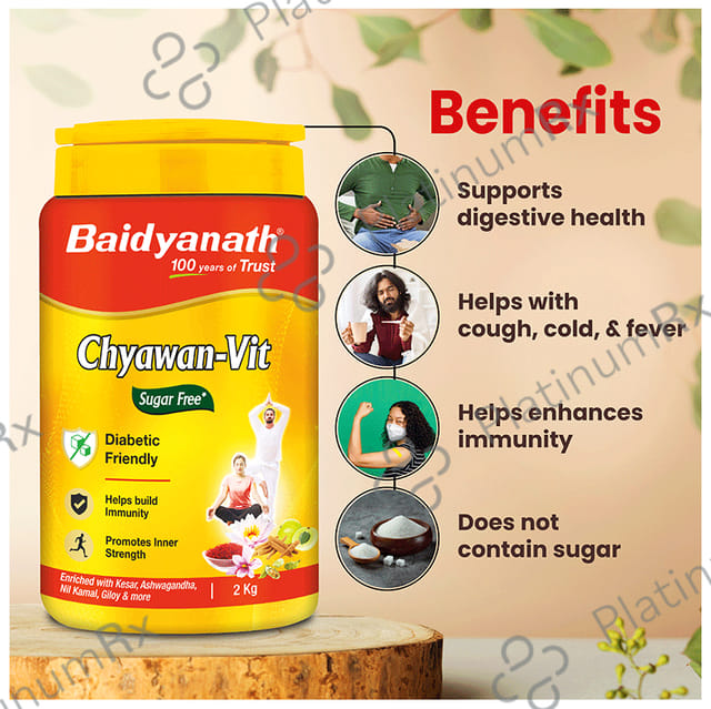 Baidyanath Noida Chyawan Vit Sugarfree Chyawanprash 2kg