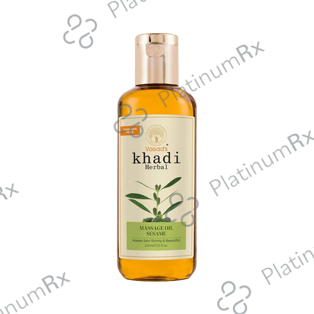Vagad's Khadi Sesame Herbal Massage Oil