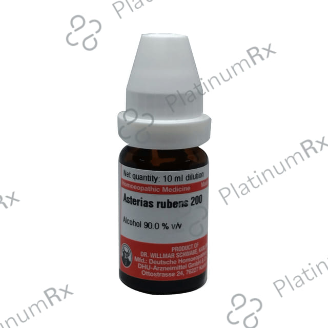 Dr Willmar Schwabe Germany Asterias Rubens Dilution 200
