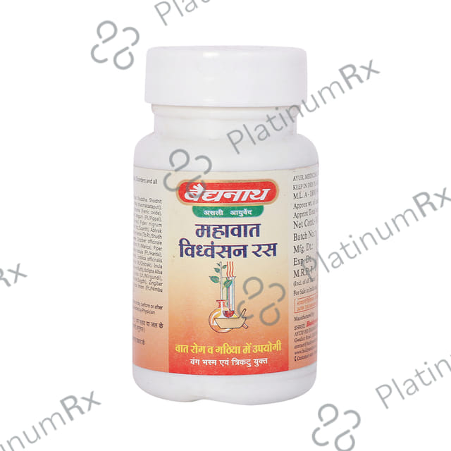 Baidyanath (Jhansi) Mahavat Vidhwansan Ras Tablet