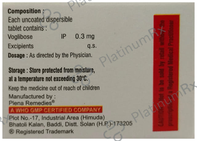 Agre Vogli MD 0.3mg Tablet DT 10s