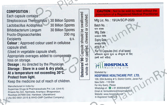 Detoxiren 90 Capsule
