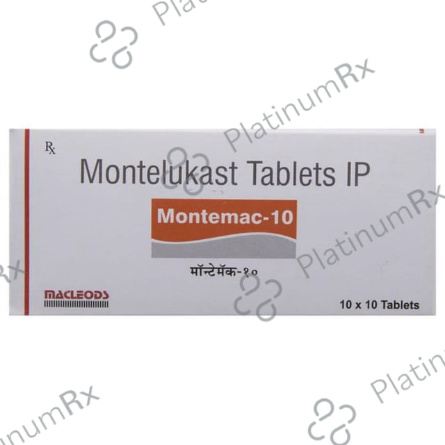 Montemac 10mg Tablet 10s