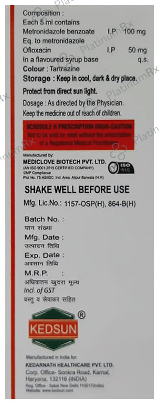 Ofloked Oral Suspension