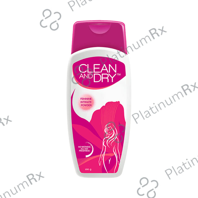 Clean and Dry Feminine Intimate Powder 100gm