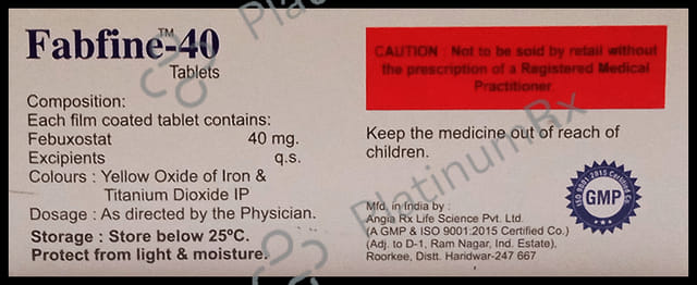 Fabfine 40 Tablet