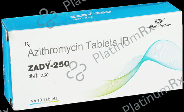 Zady 250mg Tablet 10s