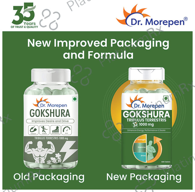 Dr. Morepen Gokshura 1000mg Tablet