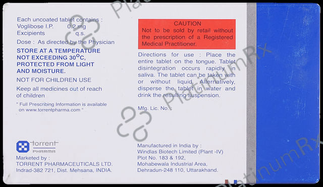 Voglitor MD 0.2mg Tablet 15s