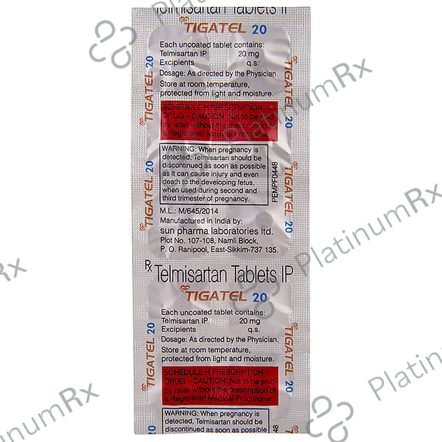 Tigatel 20mg Tablet 10s