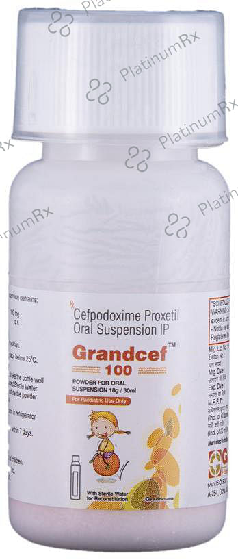 Grandcef 100 Oral Suspension