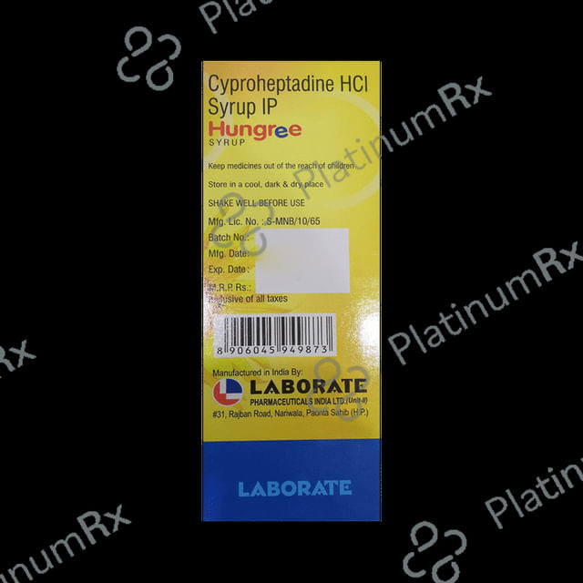 Hungree 2mg Syrup 200ml