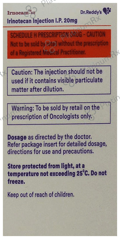 Irnocam 40mg Injection