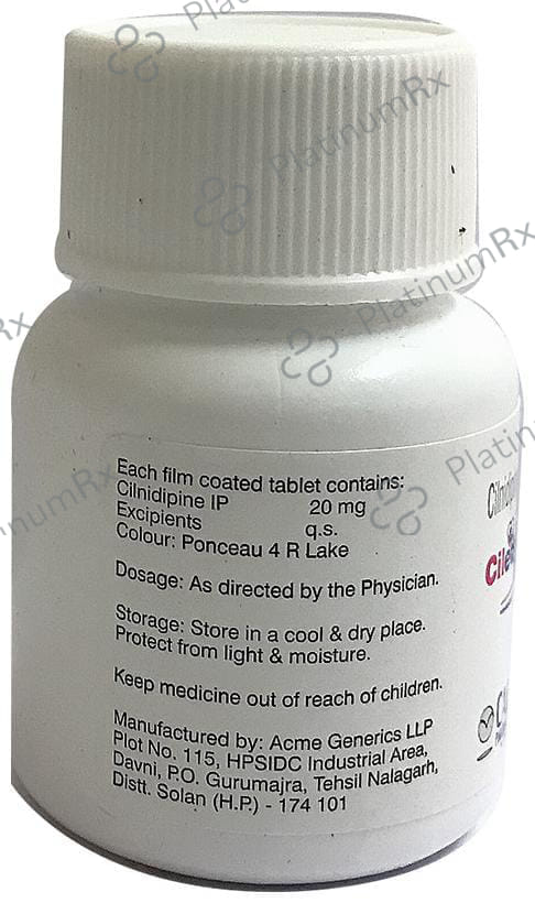 Ciledge 20mg Tablet 30 Tablet