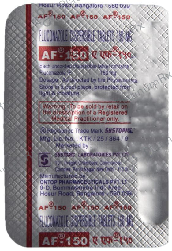 AF 150mg Tablet DT 1s