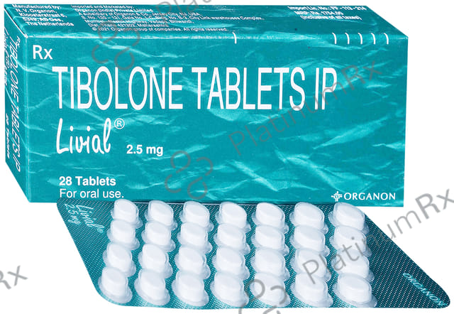 Livial 2.5mg Tablet 28s