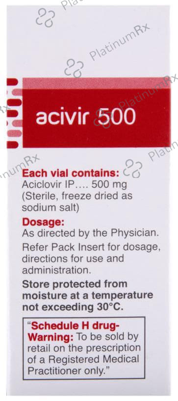 Acivir 500mg Infusion 1s