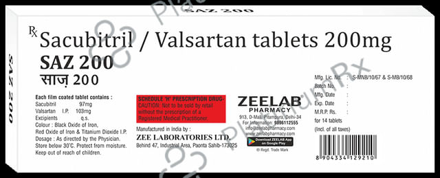 Saz 200 Tablet 14s
