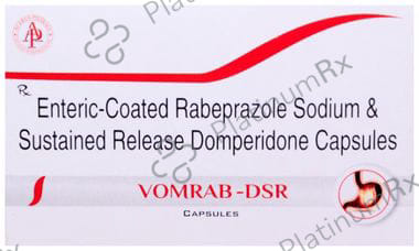Vomrab D 30/20mg Capsule 10s