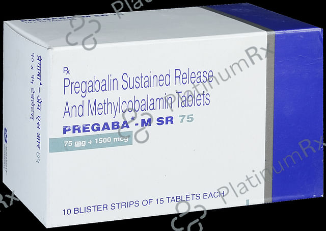 Pregaba-M SR 75 Tablet