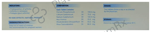 LDD Bioscience Artha Fit Tablet (15 Each)