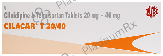 Cilacar T 20/40mg Tablet 15s
