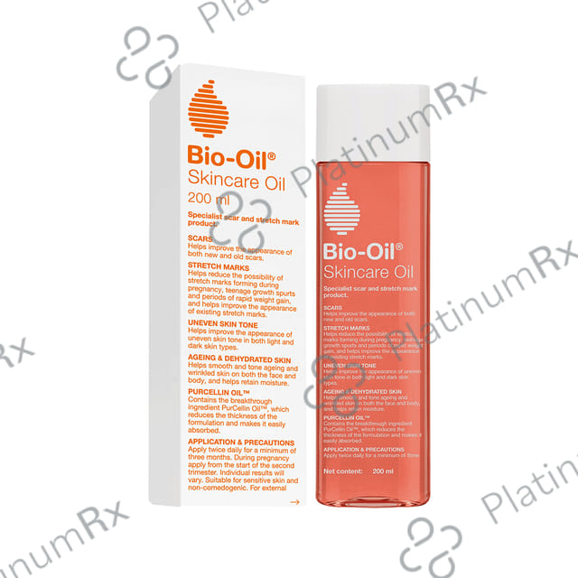 Bio-Oil Original Face & Body Oil - For Stretch Marks & Scar Removal 200 ml