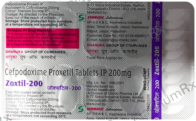 Zoxtil 200mg Tablet