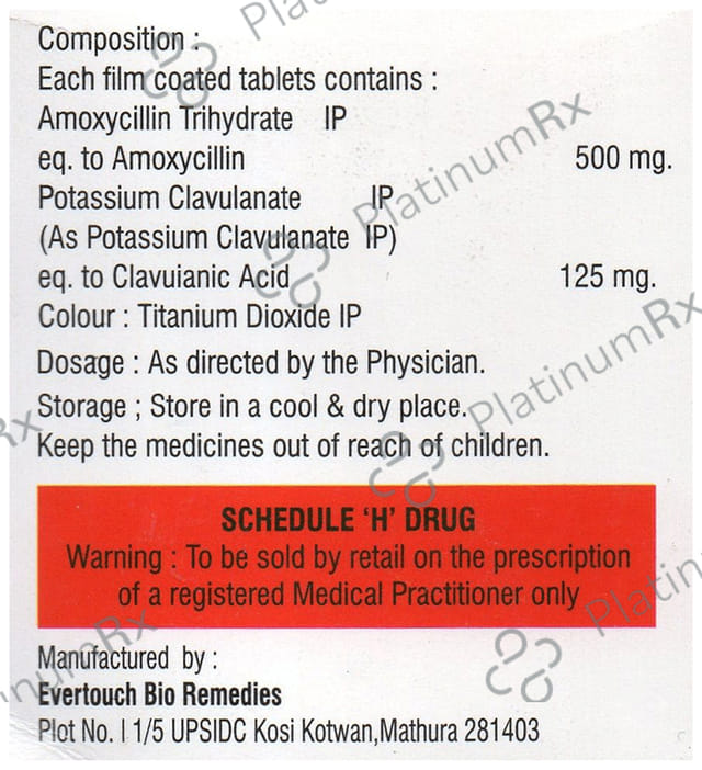 Kediclave 625 Tablet