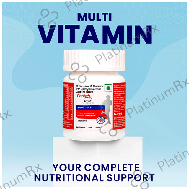 Geofit Men Nutraceutical Enriched Tablet 30s