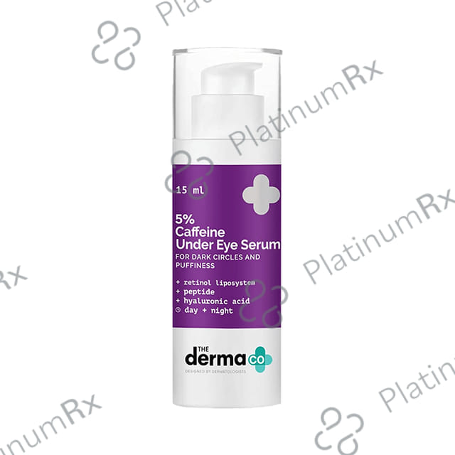 The Derma Co 5% Caffeine Undereye Serum - For Dark Circles & Puffiness