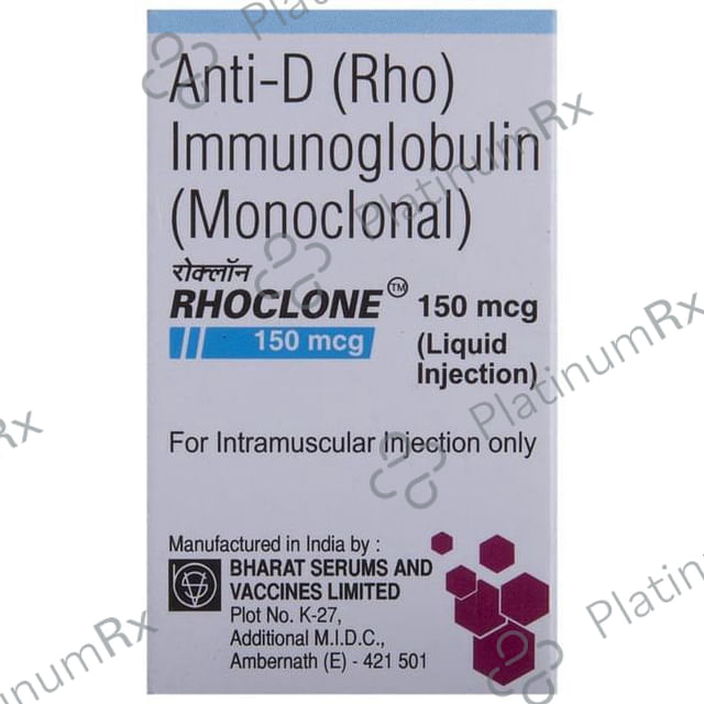 Rhoclone 150mcg Injection