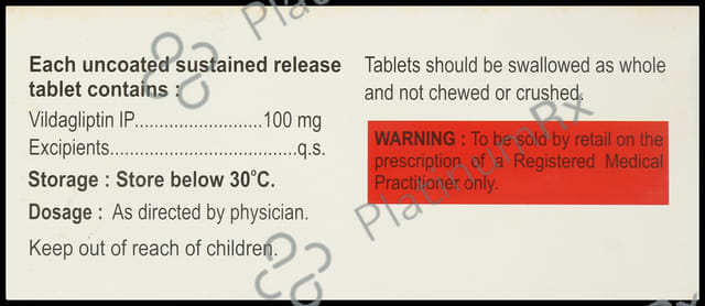 Vildaray 100mg Tablet SR