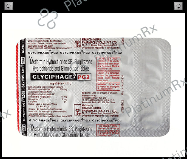 Glyciphage PG 2mg Tablet SR 15s