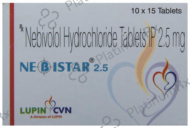 Nebistar 2.5mg Tablet 15s