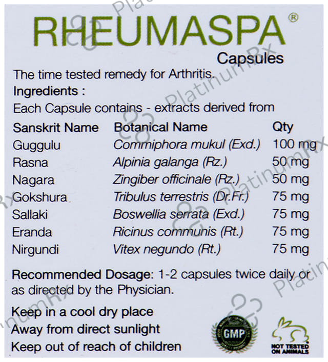 Kairali Rheumaspa Capsule