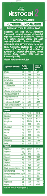 Nestle Nestogen 2 Follow-Up Formula-Powder (After 6 Months)